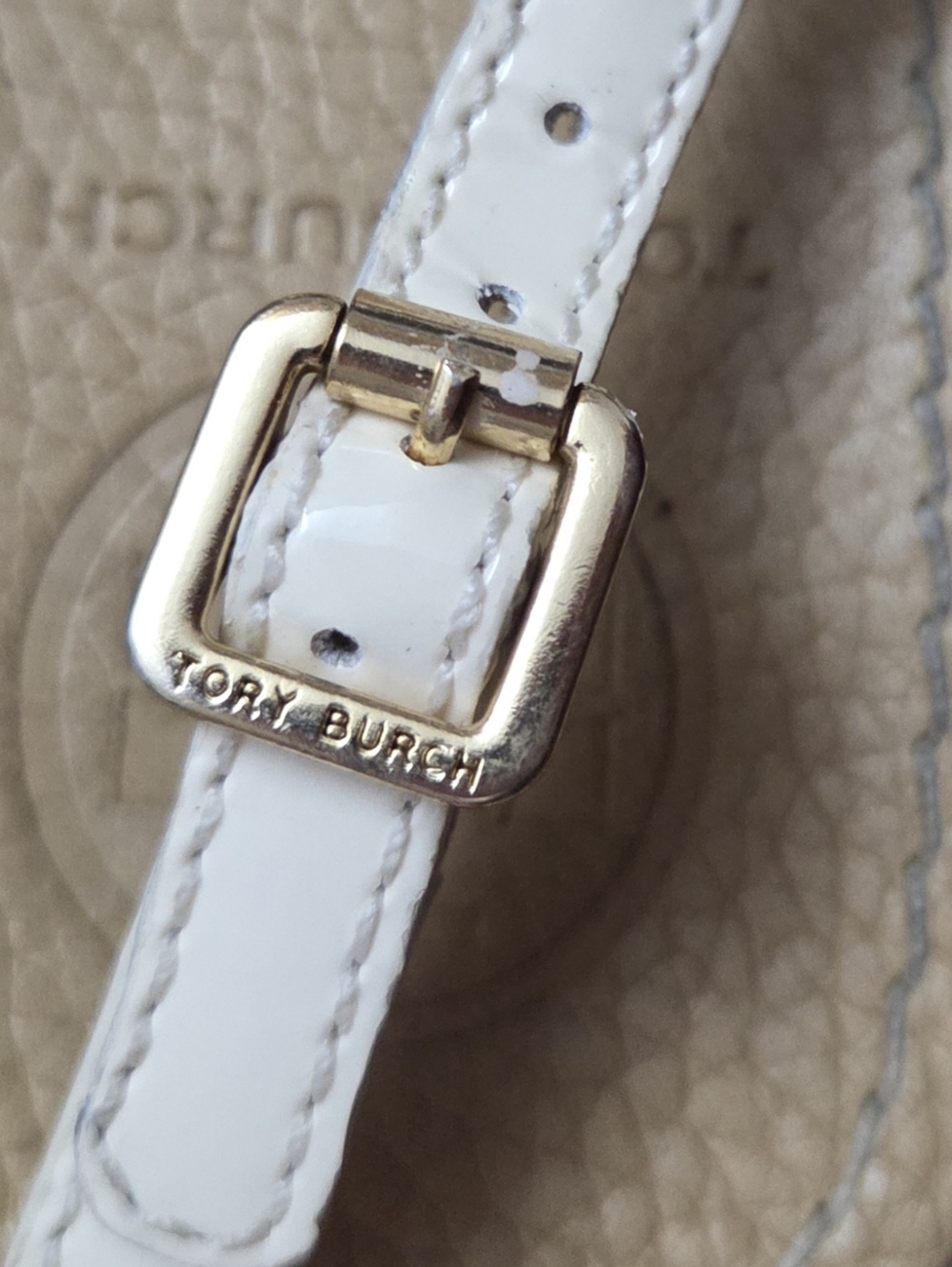 Tory Burch Kailey Wedge Thong Bow Logo Sandals - Picture 10 of 12